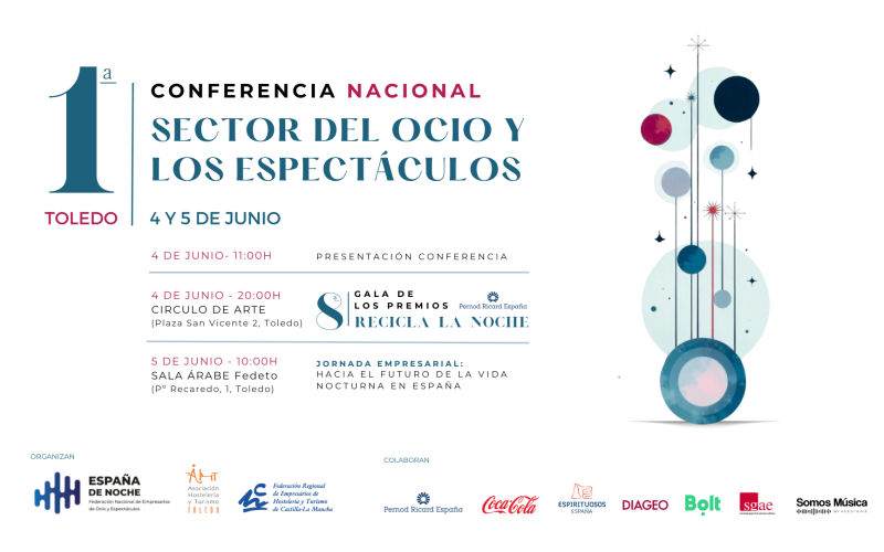 Invitaci�n 1� Conferencia Nacional Sector del Ocio y 8� Gala Premios Recicla la Noche