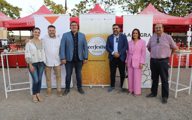 El Beer Festival Toledo arranca con �xito uniendo gastronom�a de la provincia, Cerveza La Sagra y m�sica