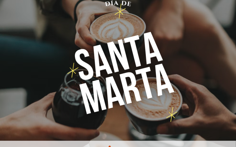 Santa Marta, la patrona de la industria de la felicidad
