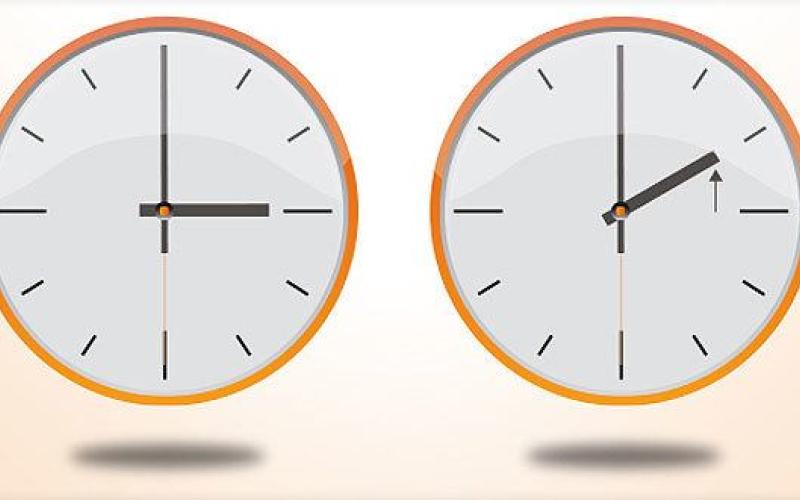 Cambio de hora octubre 2018
