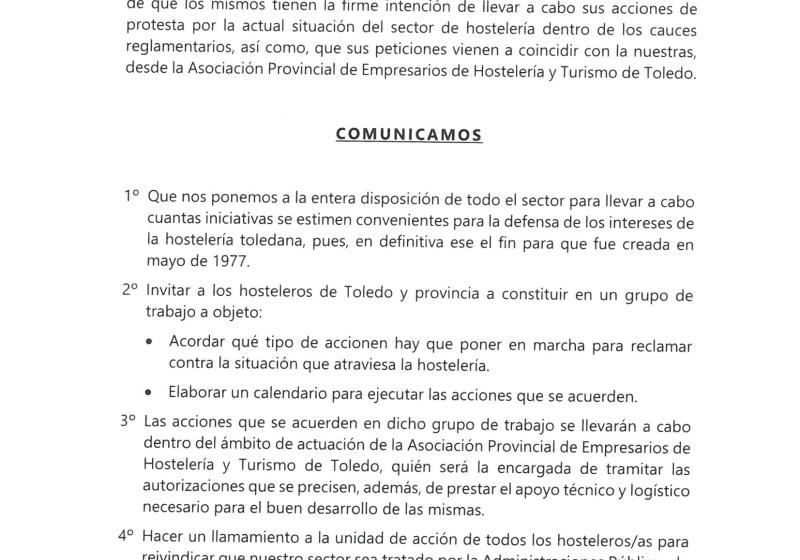 COMUNICADO OFICIAL AHT