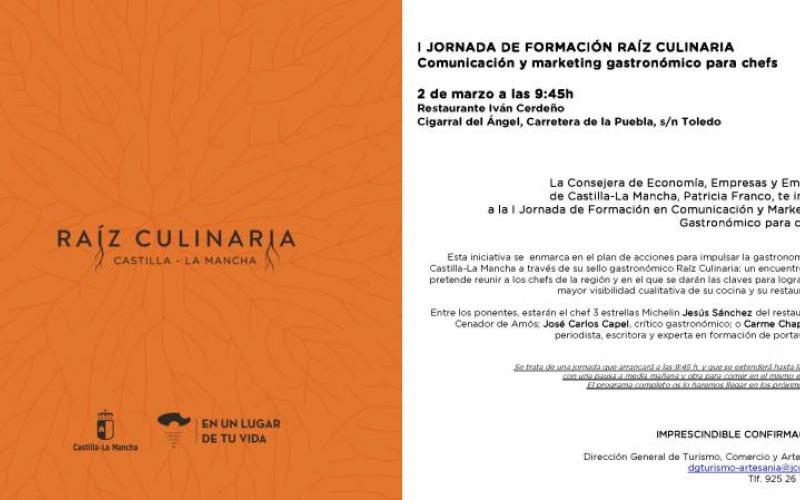 Invitaci�n I Jornada de Formaci�n Ra�z Culinaria