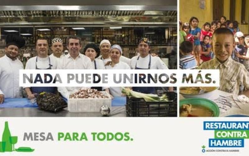 Abierto el plazo de inscripci�n de la IX Edici�n de Restaurantes contra el Hambre