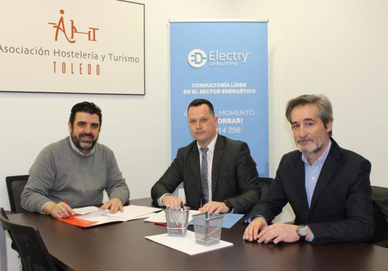 La AHT firma un convenio de colaboraci�n con ElectryConsulting para mejorar las condiciones de la factura energ�tica de sus asociados 