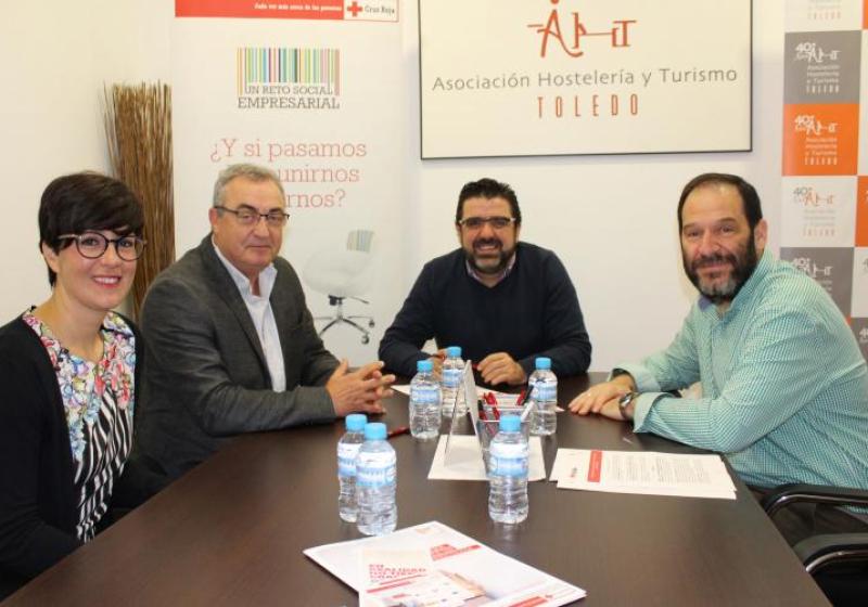 La Asociaci�n de Hosteler�a de Toledo firma un convenio de colaboraci�n con Cruz Roja para impulsar la inserci�n laboral