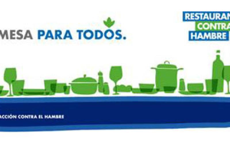 Mesa para todos: Abierto el plazo para participar en Restaurantes contra el Hambre