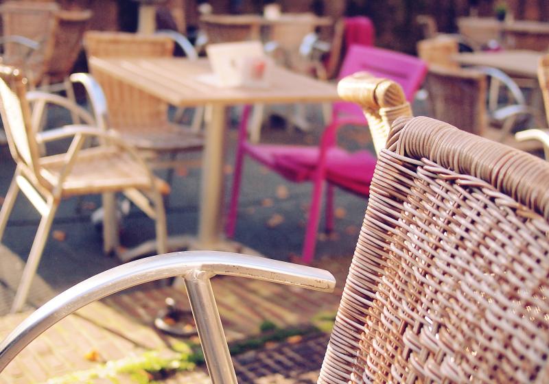 En las terrazas de Talavera se pueden instalar pantallas de TV durante la Eurocopa de F�tbol 2024