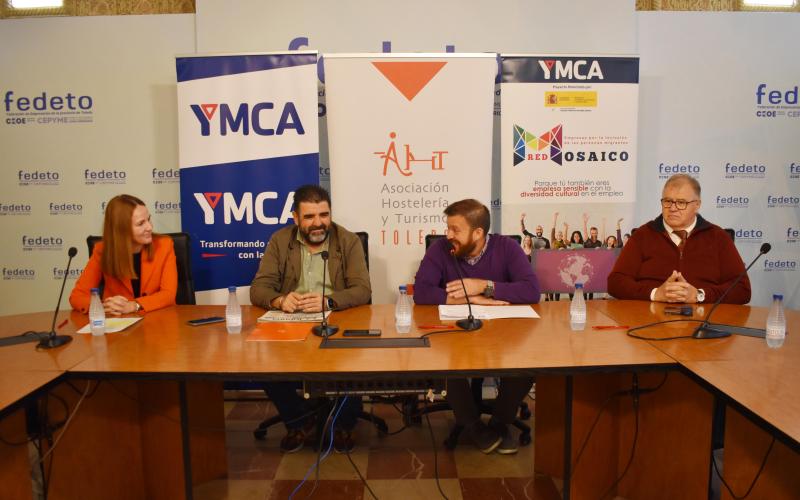 La Asociaci�n de Hosteler�a y Turismo de Toledo e YMCA firman un convenio para impulsar la diversidad y la inclusi�n laboral en el sector hostelero