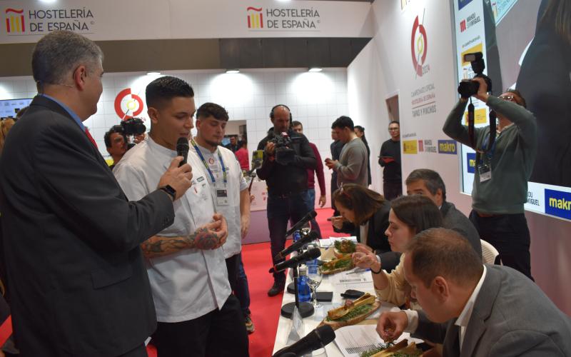 Taberna Majareta y su chef Roberto Garrido, finalistas en el II Campeonato Oficial Hosteler�a de Espa�a - Tapas y Pinchos
