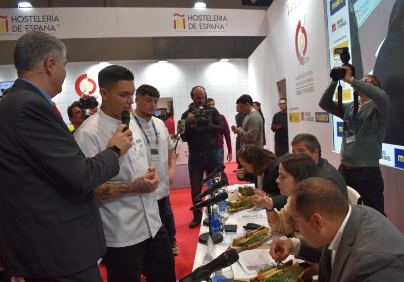 Taberna Majareta y su chef Roberto Garrido, finalistas en el II Campeonato Oficial Hosteler�a de Espa�a - Tapas y Pinchos