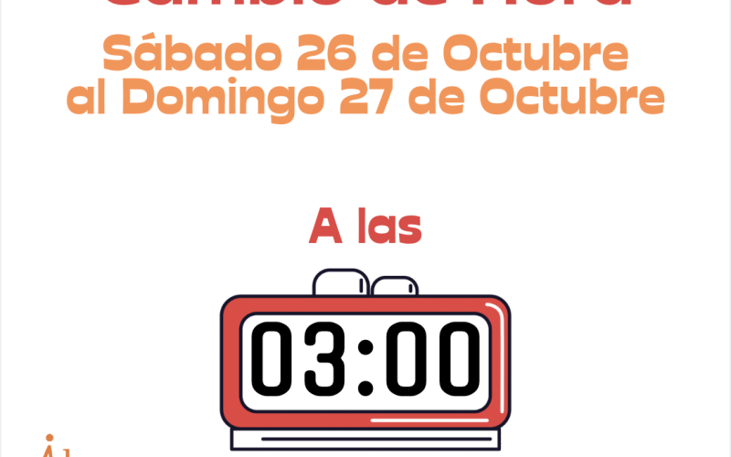 Cambio de hora