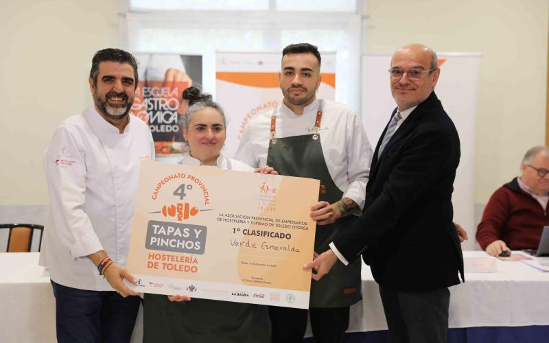El establecimiento “Verde Esmeralda” de Torrijos, ganador del Campeonato Provincial de Tapas y Pinchos de Toledo