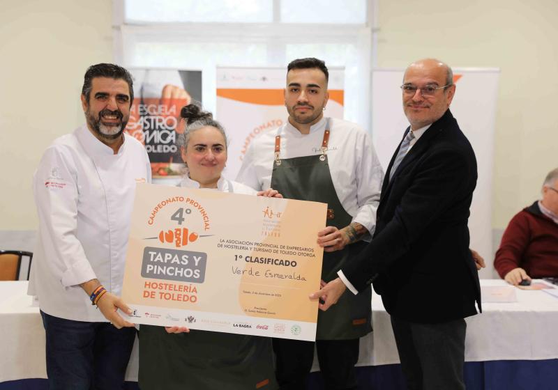 El establecimiento “Verde Esmeralda” de Torrijos, ganador del Campeonato Provincial de Tapas y Pinchos de Toledo