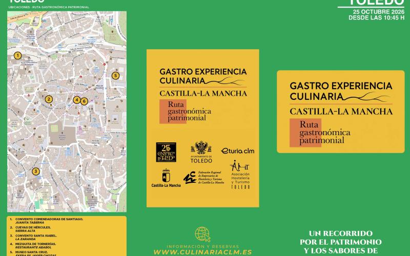 Ya est�n a la venta las entradas para la Gastroexperiencia Culinaria de Toledo del 25 de octubre