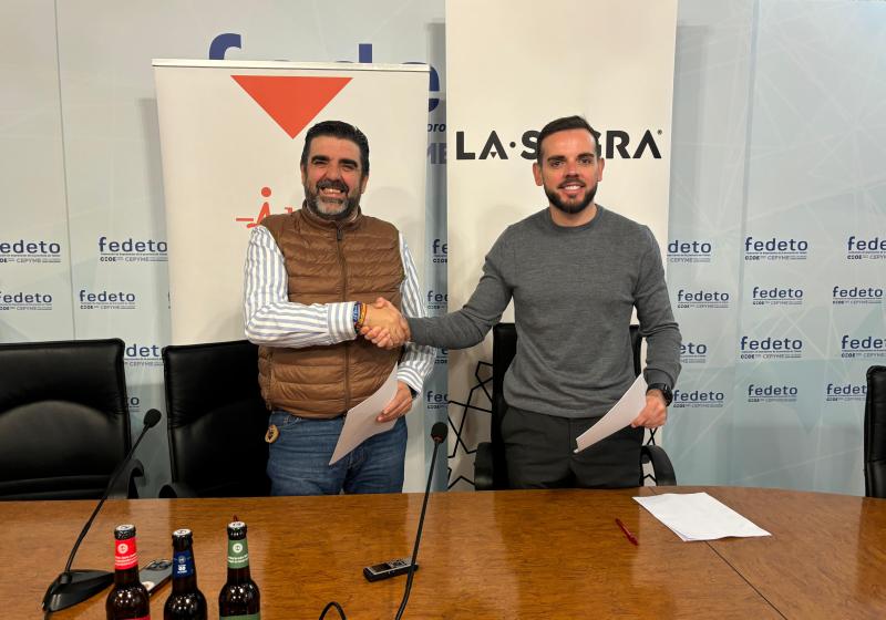 Cerveza LA SAGRA renueva su alianza con la hosteler�a toledana y mantiene su apoyo a la AHT