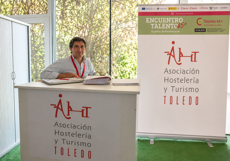 La Asociaci�n de Hosteler�a y Turismo de Toledo participa en el Encuentro de Empleo Talento 45| El poder de reinventarse